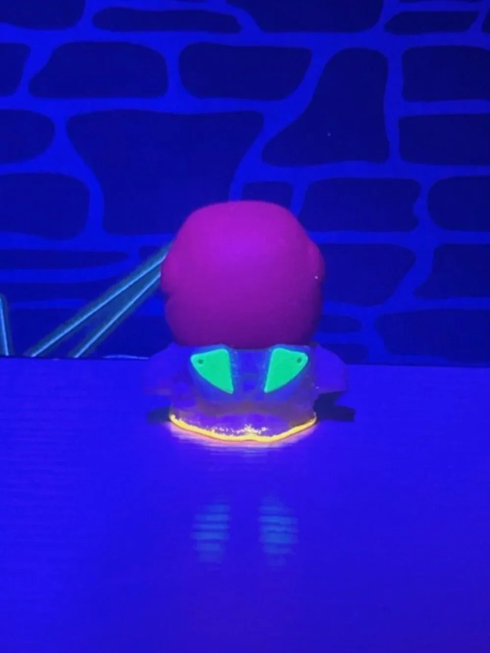 RARE Neon Glow Peek Buzz Lightyear Toy Story Disney Doorables